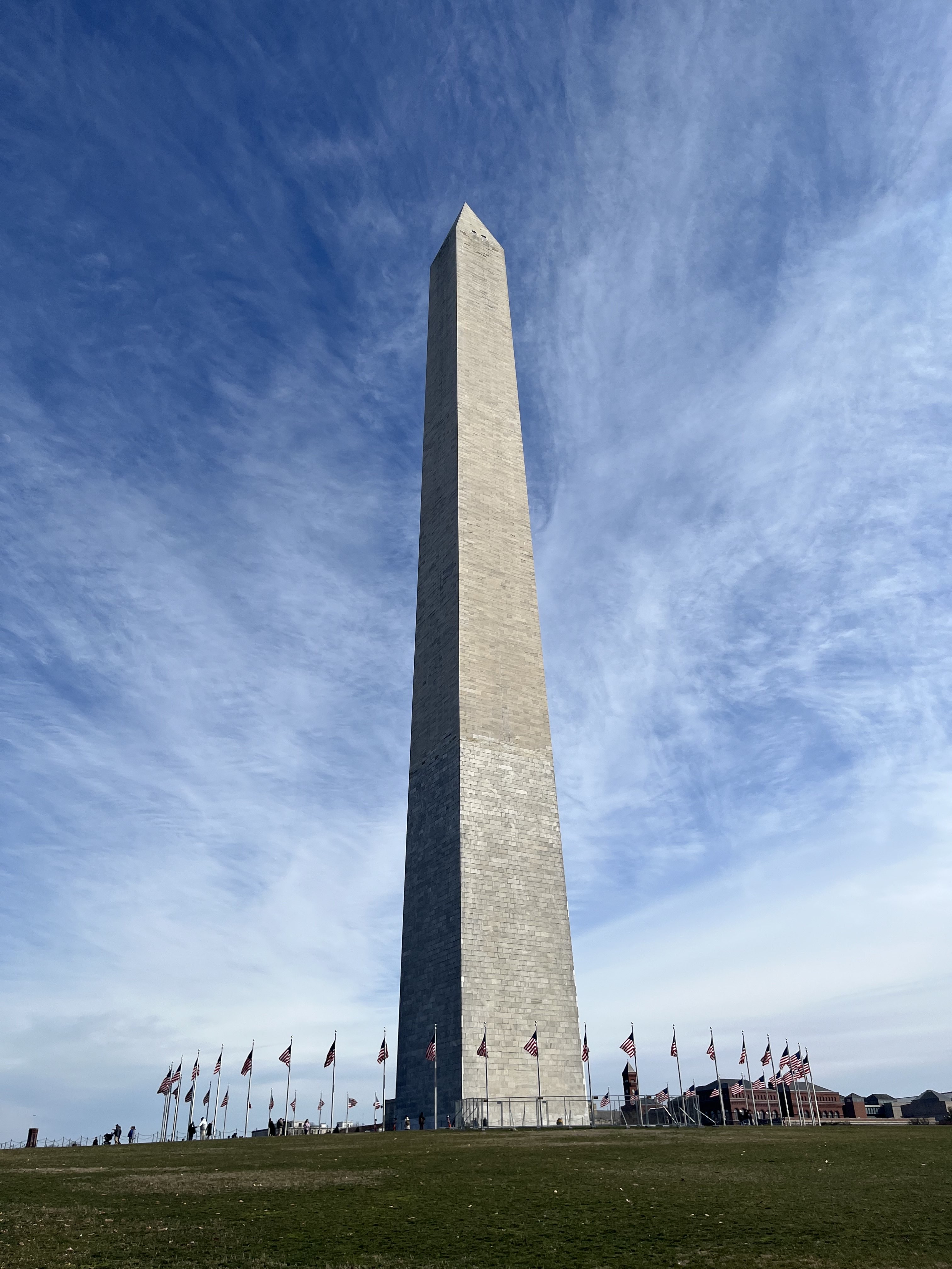 the Washington Monument